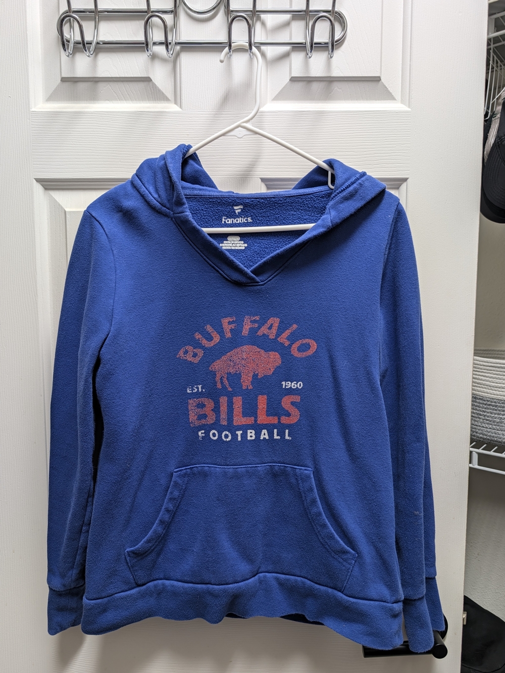 Fanatics Buffalo Bills Blue Hoodie Sweatshirt